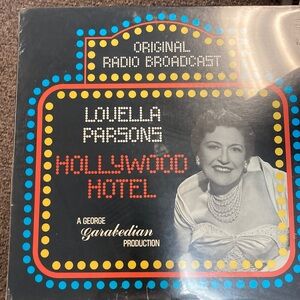 Original Radio Broadcast Vinyl Record Louella Parsons NEW SEALED 1974